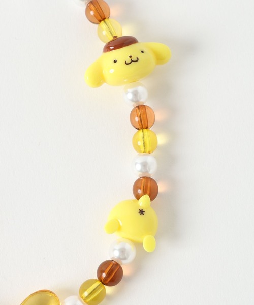 Me%（ミィパーセント）の「【ポムポムプリン】フェイスキーチャーム付きハンドルストラップ　635211（スマホグッズ・レディース・ブラック/ブラウン/イエロー系その他・FREE）」の13枚目の写真