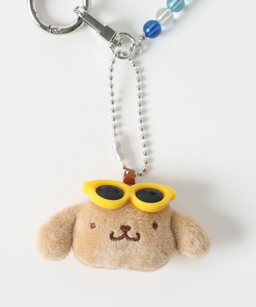Me%（ミィパーセント）の「【ポムポムプリン】フェイスキーチャーム付きハンドルストラップ　635211（スマホグッズ・レディース・ブラック/ブラウン/イエロー系その他・FREE）」の16枚目の写真