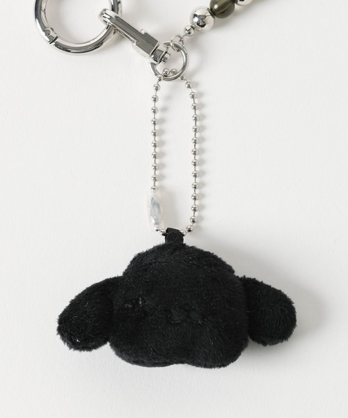 Me%（ミィパーセント）の「【ポムポムプリン】フェイスキーチャーム付きハンドルストラップ　635211（スマホグッズ・レディース・ブラック/ブラウン/イエロー系その他・FREE）」の17枚目の写真