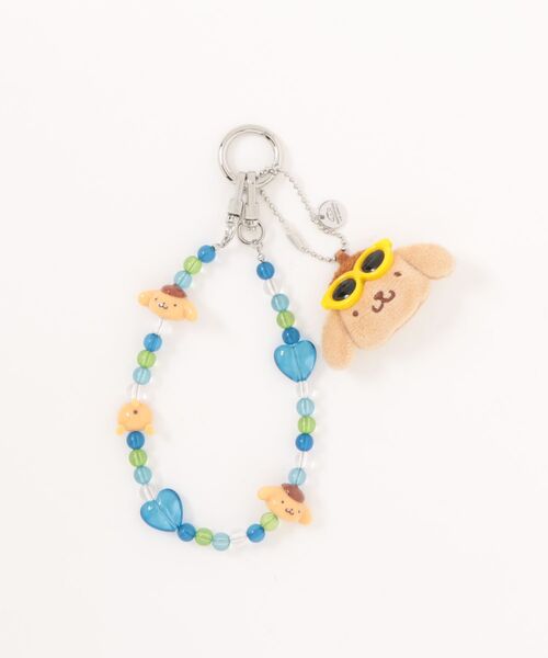 Me%（ミィパーセント）の「【ポムポムプリン】フェイスキーチャーム付きハンドルストラップ　635211（スマホグッズ・レディース・ブラック/ブラウン/イエロー系その他・FREE）」の21枚目の写真