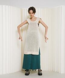 LAATO | knit frill tunic(チュニック)