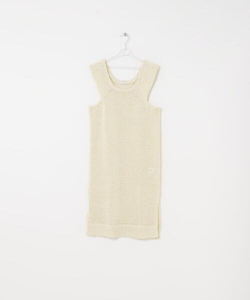 LAATO（ラート）の「knit frill tunic（チュニック・レディース・オフホワイト・FREE）」の20枚目の写真