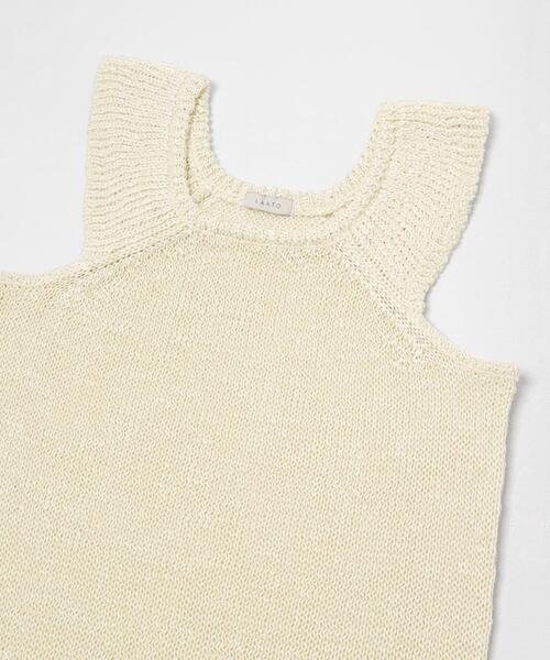 LAATO（ラート）の「knit frill tunic（チュニック・レディース・オフホワイト・FREE）」の21枚目の写真