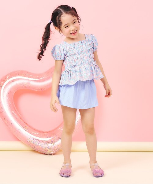 apres les cours（アプレレクール）の「モチーフジェリーサンダル（サンダル・キッズ・サックスブルー/ピンク/ラベンダー・15 /16/17/18/19/14）」の4枚目の写真