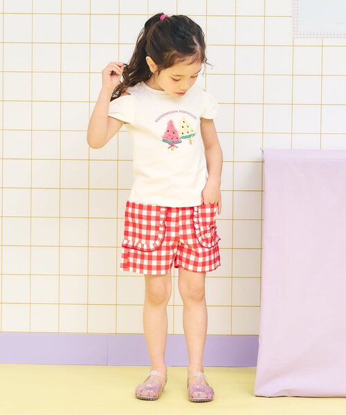 apres les cours（アプレレクール）の「モチーフジェリーサンダル（サンダル・キッズ・サックスブルー/ピンク/ラベンダー・15 /16/17/18/19/14）」の6枚目の写真