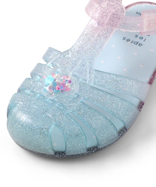 apres les cours（アプレレクール）の「モチーフジェリーサンダル（サンダル・キッズ・サックスブルー/ピンク/ラベンダー・15 /16/17/18/19/14）」の17枚目の写真