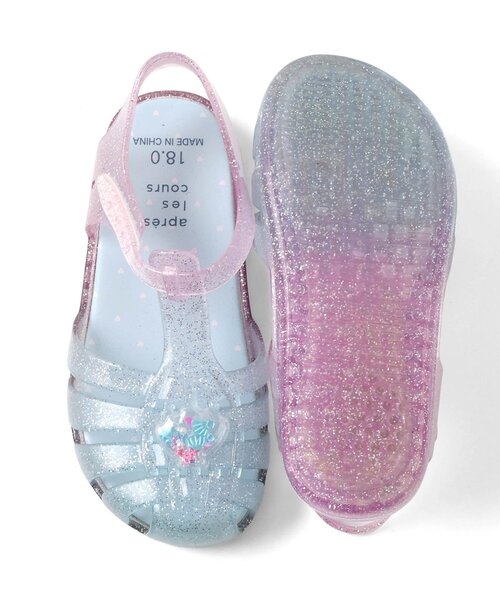 apres les cours（アプレレクール）の「モチーフジェリーサンダル（サンダル・キッズ・サックスブルー/ピンク/ラベンダー・15 /16/17/18/19/14）」の20枚目の写真