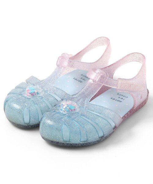 apres les cours（アプレレクール）の「モチーフジェリーサンダル（サンダル・キッズ・サックスブルー/ピンク/ラベンダー・15 /16/17/18/19/14）」の22枚目の写真