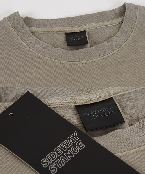 En serio TOKYO（エンソリオトーキョー）の「【SIDEWAYSTANCE】キングピグメントノースリーブTシャツ 70459（Tシャツ/カットソー・メンズ・ベージュ/グリーン/ブラック・SMALL/MEDIUM/LARGE/X-LARGE）」の20枚目の写真