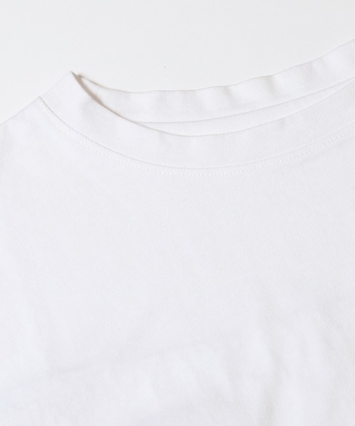 coca(coca)(コカ)の「5分袖バックギャザーTシャツ(Tシャツ/カットソー・レディース・ブラック/ホワイト・L/M/S)」の16枚目の写真