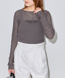 journal standard L'essage | LACYジャガードニットプルオーバー(ニット/セーター)