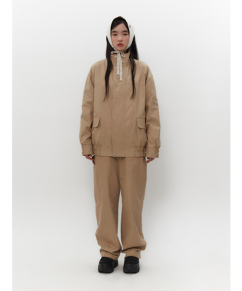 TUOMIO（トゥオミオ）の「BACK POCKET WORK JACKET [BEIGE]（その他アウター・レディース・その他・1/2）」の2枚目の写真