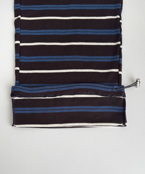 CANAL JEAN（キャナルジーン）の「Lakey Park　ボーダーイージーパンツ（その他パンツ・レディース・チャコールグレー/アイボリー・ONE SIZE）」の17枚目の写真