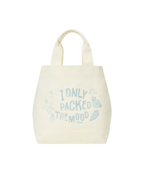 EMIS（イミス）の「QUOTE COASTAL TOTE BAG（トートバッグ・レディース・ブラック/ライトブルー/アイボリー・FREE）」の2枚目の写真