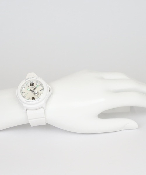 BABY-G（ベイビージー）の「BABY-G＋PLUS / BGA-15K-7AJR（アナログ腕時計・レディース・ホワイト×グリーン・FREE）」の14枚目の写真