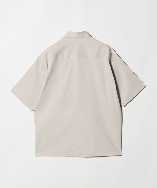 BEAUTY&YOUTH UNITED ARROWS(ビューティーアンドユースユナイテッドアローズ)の「タンブル リネン スクエア シャツ GRANDE型(シャツ/ブラウス・メンズ・ブラック/オフホワイト・S/M/L/XL)」の5枚目の写真