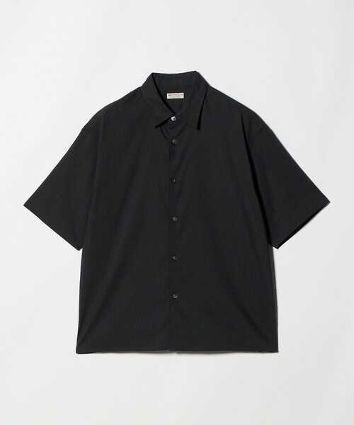 BEAUTY&YOUTH UNITED ARROWS(ビューティーアンドユースユナイテッドアローズ)の「タンブル リネン スクエア シャツ GRANDE型(シャツ/ブラウス・メンズ・ブラック/オフホワイト・S/M/L/XL)」の18枚目の写真