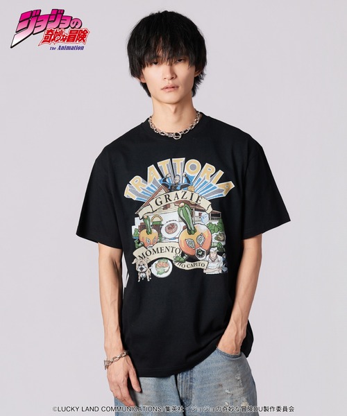 glamb（グラム）の「Tonio’s Stand T-shirts（Tシャツ/カットソー・メンズ・ホワイト/ブラック・S/M/L/XL）」の5枚目の写真