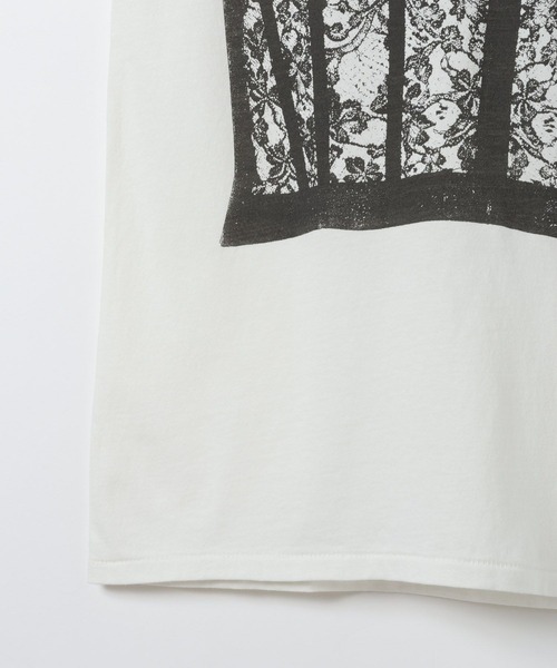 eL（エル）の「【eL】Bustier Print TEE/668742（Tシャツ/カットソー・レディース・ブラック系その他/ホワイト系その他・FREE）」の19枚目の写真