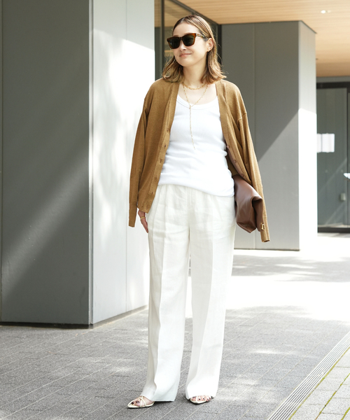 OGLINEN Wタックパンツ（スラックス）｜Deuxieme Classe