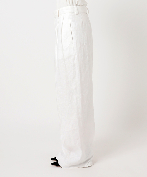 OGLINEN Wタックパンツ（スラックス）｜Deuxieme Classe