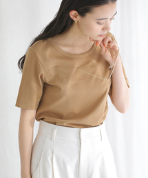 La TOTALITE（ラトータリテ）の「【洗える】接触冷感クルーネックカットソー（Tシャツ/カットソー）」