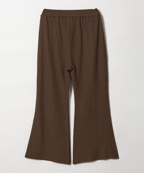 CITEN（シテン）の「＜CITEN＞イージーフレアパンツ（その他パンツ・レディース・イエロー/ダークブラウン/ブラック・L/S/M）」の8枚目の写真
