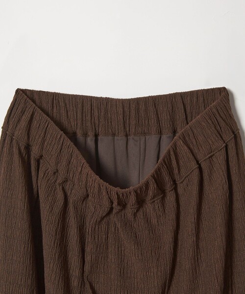 CITEN（シテン）の「＜CITEN＞イージーフレアパンツ（その他パンツ・レディース・イエロー/ダークブラウン/ブラック・L/S/M）」の10枚目の写真