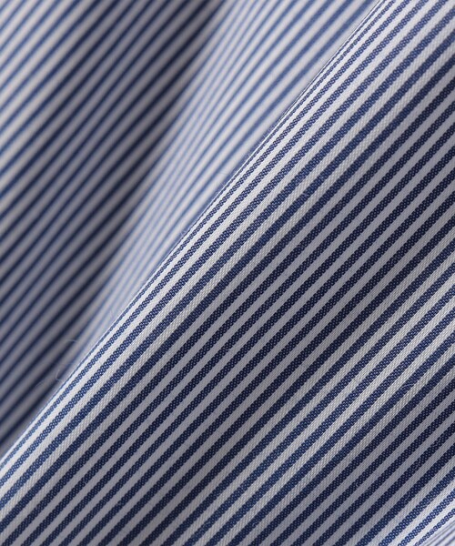 SHIPS（シップス）の「SHIPS Primary Navy Label:〈手洗い可能〉綿 ナイロン ストライプ パンツ（その他パンツ・レディース・ネイビー/レッド・36/38）」の9枚目の写真