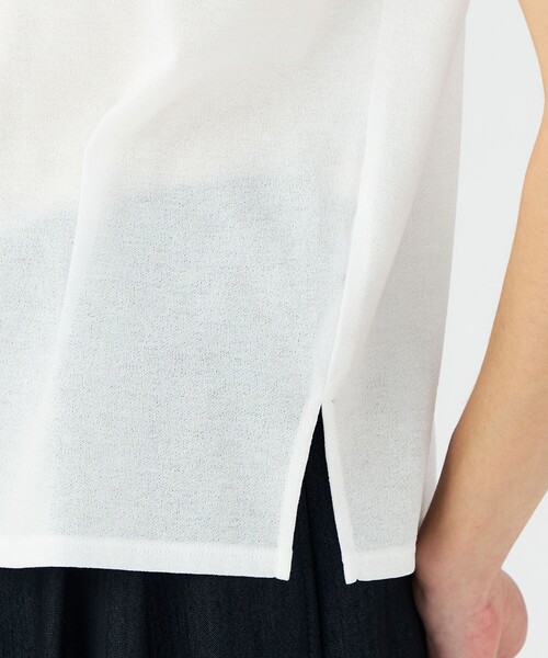 BALLSEY(ボールジィ)の「ドライバランサー ノースリーブプルオーバー(Tシャツ/カットソー・レディース・ホワイト/ブラック/ライトパープル・S)」の11枚目の写真