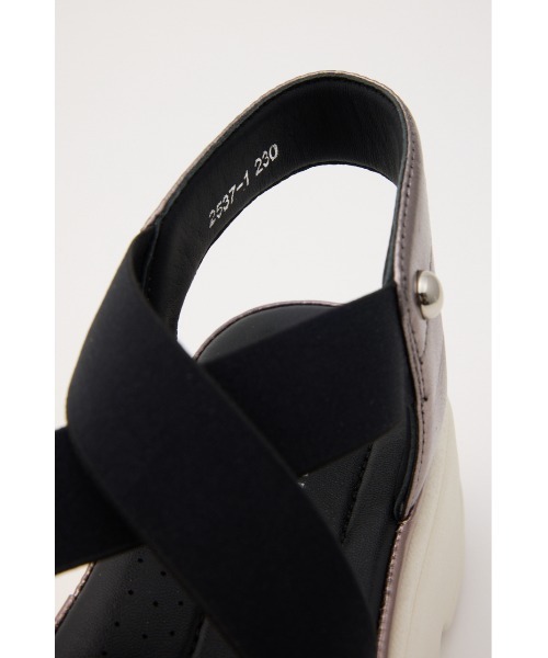 STACCATO（スタッカート）の「ライトクロスジャズサンダル（サンダル・レディース・シルバー/グレー・22.5cm/23cm/23.5cm/24cm/24.5cm）」の19枚目の写真