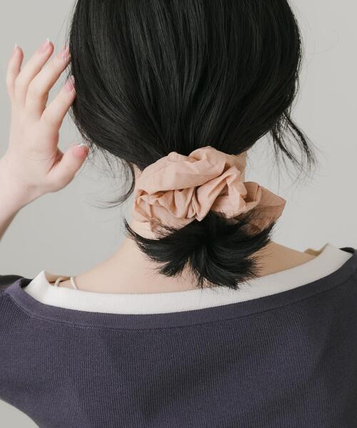 SMELLY(スメリー)の「シャカシャカカラーシュシュ(シュシュ・レディース・ライトブルー/オレンジ・-)」の11枚目の写真