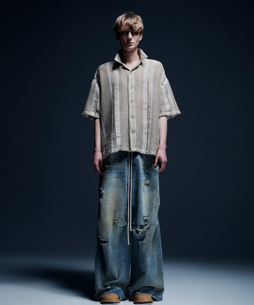 DankeSchon/ダンケシェーン/12oz BAGGY JEANS/DIRT（デニムパンツ