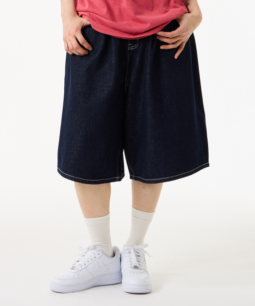 UNKNOWN PLANET（アンノウンプラネット）の「ディープライズボリュームバミューダパンツインディゴ（その他パンツ・レディース・その他・MEDIUM/LARGE/SMALL）」の20枚目の写真