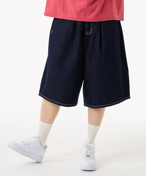UNKNOWN PLANET（アンノウンプラネット）の「ディープライズボリュームバミューダパンツインディゴ（その他パンツ・レディース・その他・MEDIUM/LARGE/SMALL）」の19枚目の写真