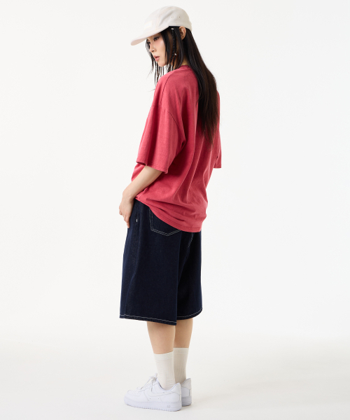 UNKNOWN PLANET（アンノウンプラネット）の「ディープライズボリュームバミューダパンツインディゴ（その他パンツ・レディース・その他・MEDIUM/LARGE/SMALL）」の11枚目の写真