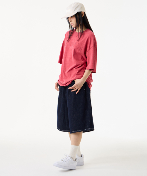 UNKNOWN PLANET（アンノウンプラネット）の「ディープライズボリュームバミューダパンツインディゴ（その他パンツ・レディース・その他・MEDIUM/LARGE/SMALL）」の7枚目の写真