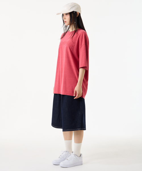 UNKNOWN PLANET（アンノウンプラネット）の「ディープライズボリュームバミューダパンツインディゴ（その他パンツ・レディース・その他・MEDIUM/LARGE/SMALL）」の4枚目の写真
