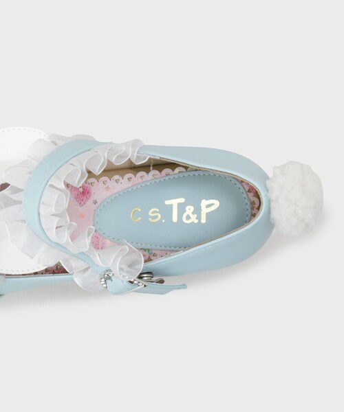cs T&P(シーエスティーアンドピー)の「夢見るウサギパンプス(パンプス・レディース・ブラック/ブルー/ホワイト/ピンク系・S/M/L/LL)」の8枚目の写真