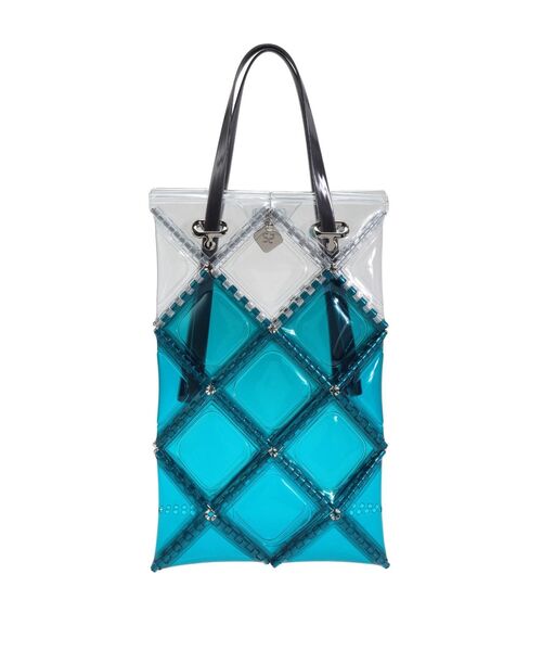UN3D.(アンスリード)の「【52 BY HIKARUMATSUMURA×UN3D.】FLAT TOTE LONG(トートバッグ・レディース・ターコイズブルー/ブルー・FREE)」の16枚目の写真