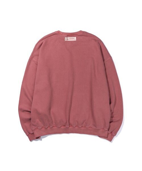 EXTRAORDINARY(エクストラオーディナリー)の「ANGEL PIGMENT CREWNECK RED(スウェット・メンズ・その他・LARGE/X-LARGE)」の2枚目の写真