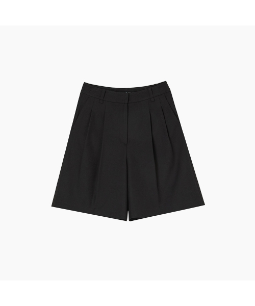 LAP（ラップ）の「タックワイドバermudaパンツ AS2WP460（その他パンツ・レディース・ブラック・SMALL/MEDIUM）」の4枚目の写真
