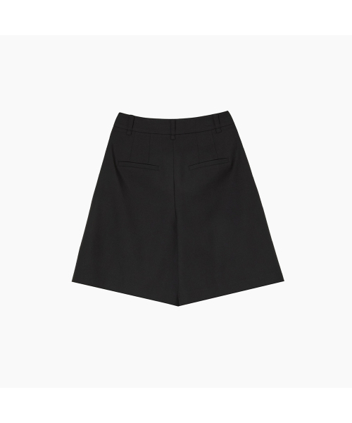 LAP（ラップ）の「タックワイドバermudaパンツ AS2WP460（その他パンツ・レディース・ブラック・SMALL/MEDIUM）」の2枚目の写真