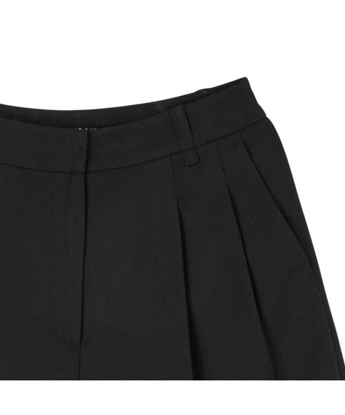 LAP（ラップ）の「タックワイドバermudaパンツ AS2WP460（その他パンツ・レディース・ブラック・SMALL/MEDIUM）」の3枚目の写真
