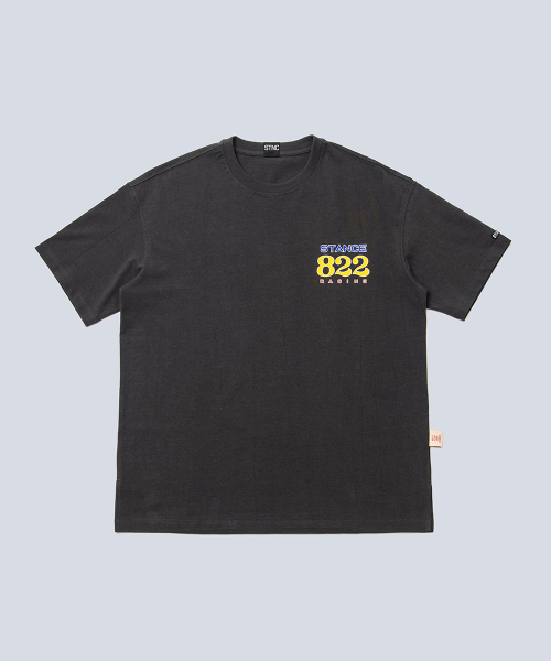 STANCE SEOUL(スタンス・ソウル)の「822 RACING SEASON TOP (CHARCOAL)(Tシャツ/カットソー・メンズ・その他・SMALL/MEDIUM/LARGE/X-LARGE)」の4枚目の写真
