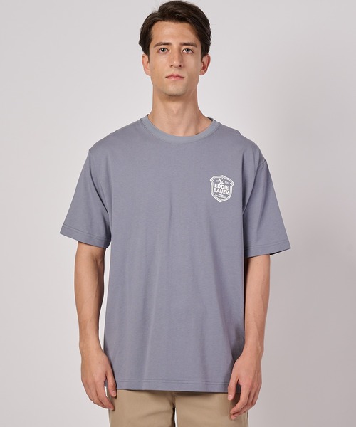 Eddie Bauer(エディーバウアー)の「エンブレムロゴ プリントTシャツ(Tシャツ/カットソー・メンズ・ホワイト/ブラック/ブルー/イエロー・XL/L/M/XXL/S)」の14枚目の写真