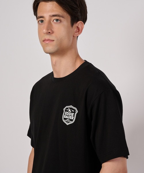 Eddie Bauer(エディーバウアー)の「エンブレムロゴ プリントTシャツ(Tシャツ/カットソー・メンズ・ホワイト/ブラック/ブルー/イエロー・XL/L/M/XXL/S)」の9枚目の写真