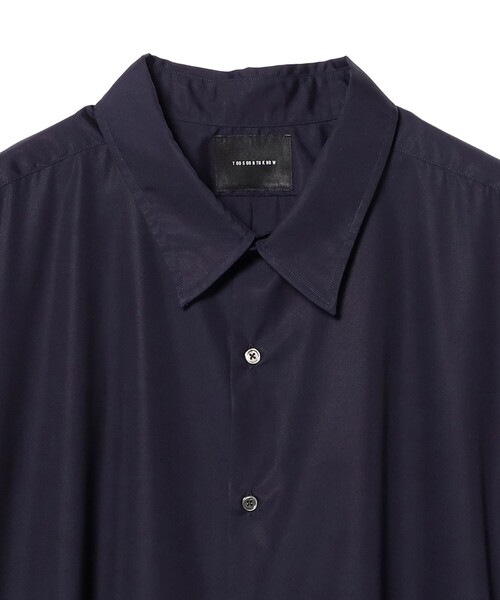 International Gallery BEAMS(インターナショナルギャラリービームス)の「TOO SOON TO KNOW / 5XL オーバーサイズ ソリッド ショートスリーブ シャツ(シャツ/ブラウス・メンズ・ネイビー・ONE SIZE)」の8枚目の写真