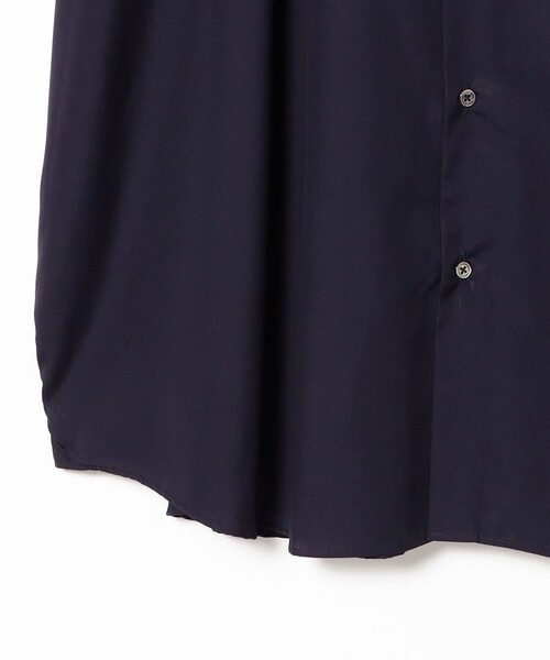 International Gallery BEAMS(インターナショナルギャラリービームス)の「TOO SOON TO KNOW / 5XL オーバーサイズ ソリッド ショートスリーブ シャツ(シャツ/ブラウス・メンズ・ネイビー・ONE SIZE)」の3枚目の写真