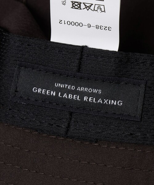 green label relaxing(グリーンレーベルリラクシング)の「GLR Dot Air ハット(ハット・メンズ・ブラック/ダークブラウン・FREE)」の15枚目の写真